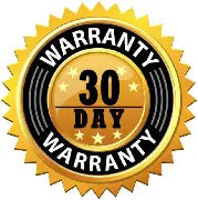 30 Day Warranty